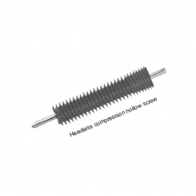 Headless compression hollow screw