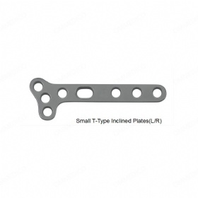 Small T-Type Inclined fracture Plates(L/R)