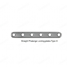 Phalange Locking plate-Straight Phalange Locking plate Type III